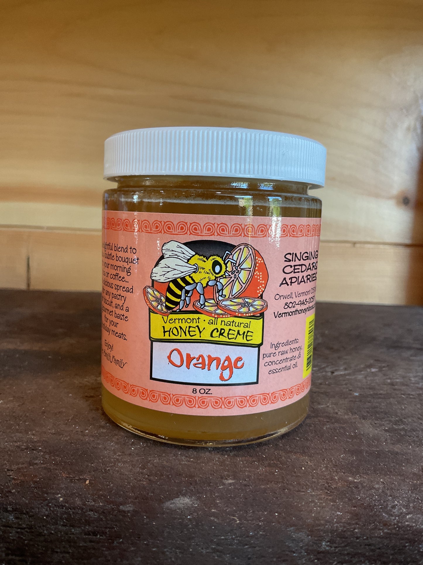 Flavored Honey Crème