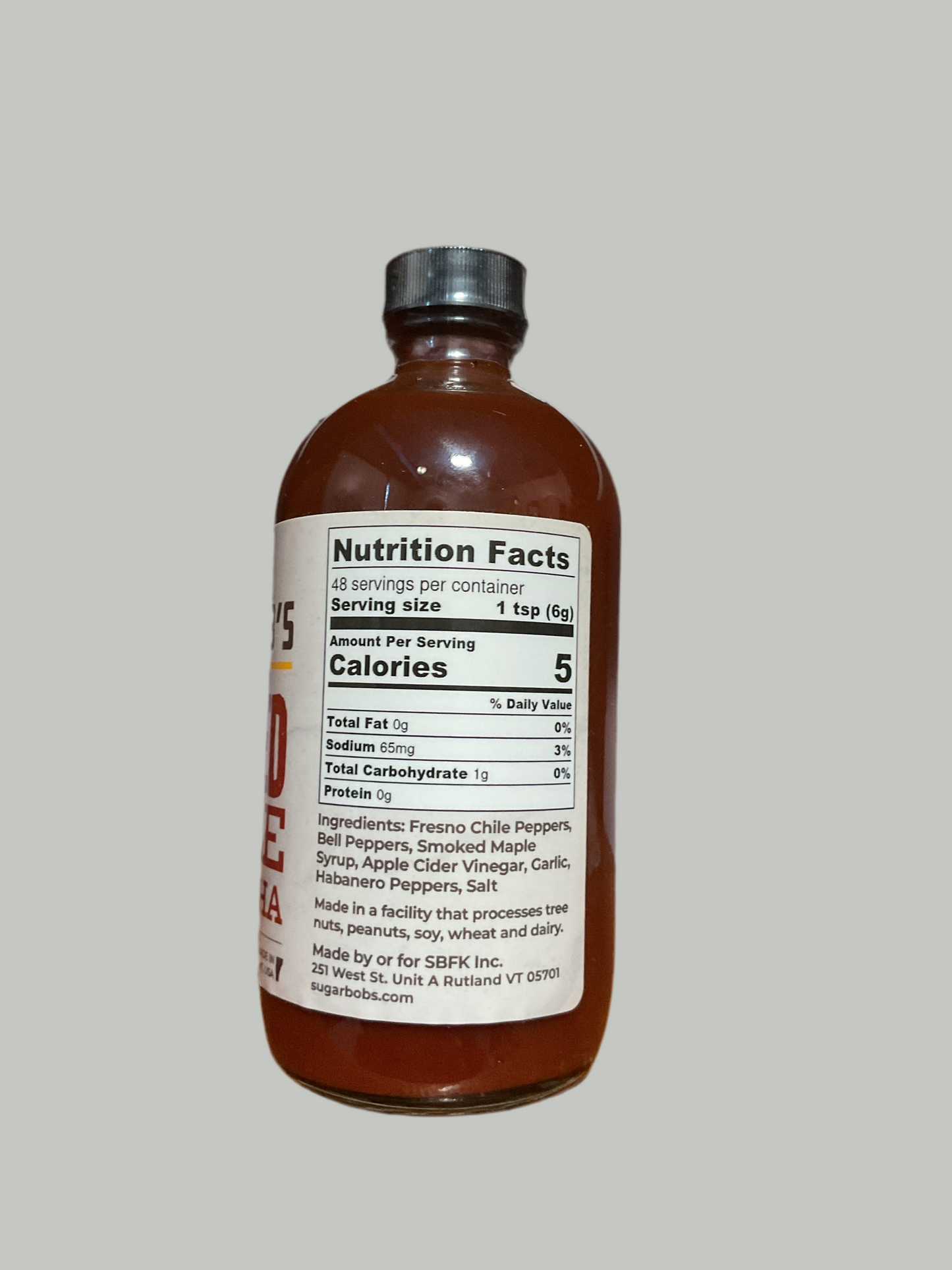Sugar Bob's Maple Sriracha