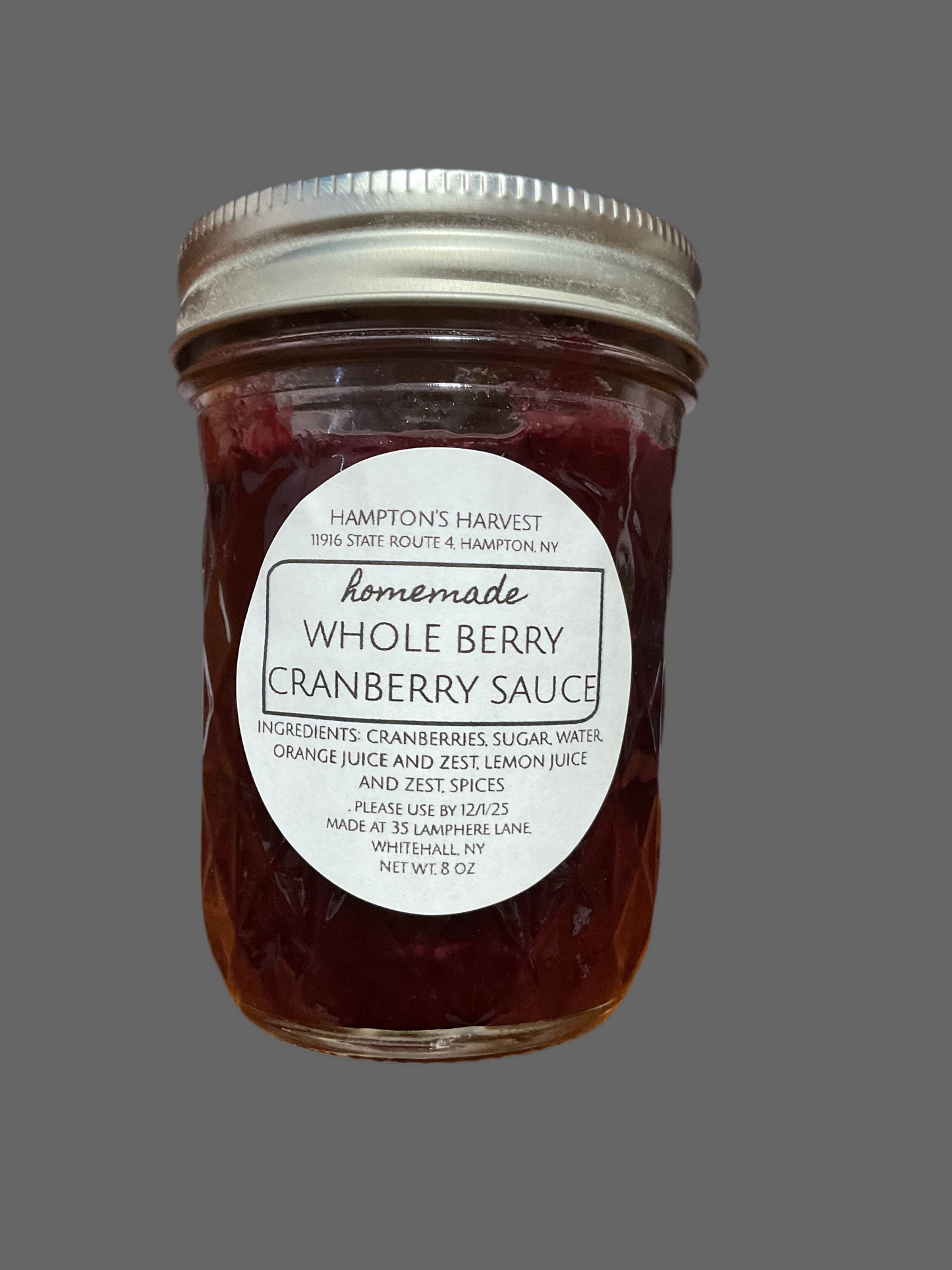 Whole Berry Cranberry Sauce