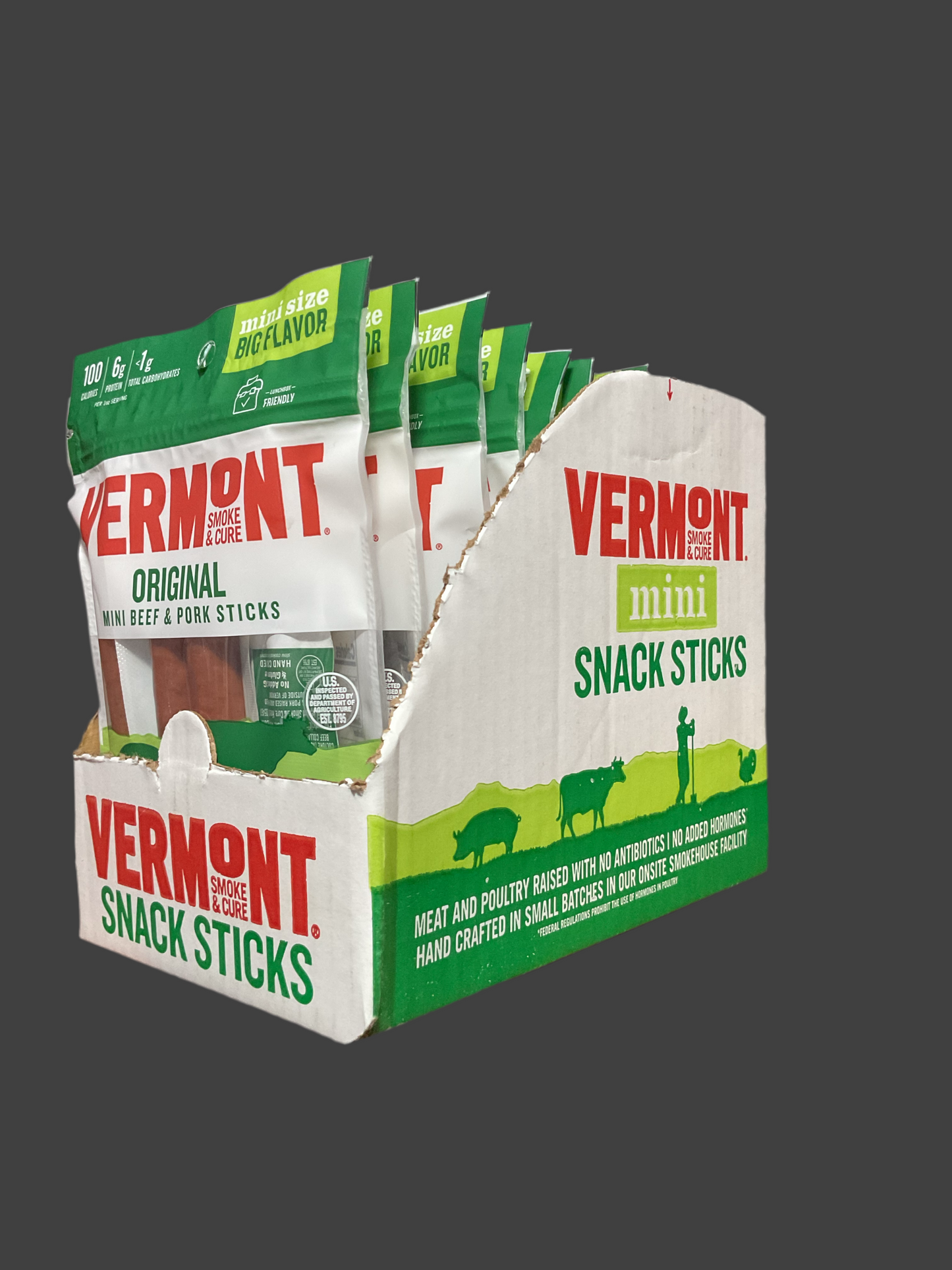 Vermont Smoke and Cure Beef/Pork Mini Sticks