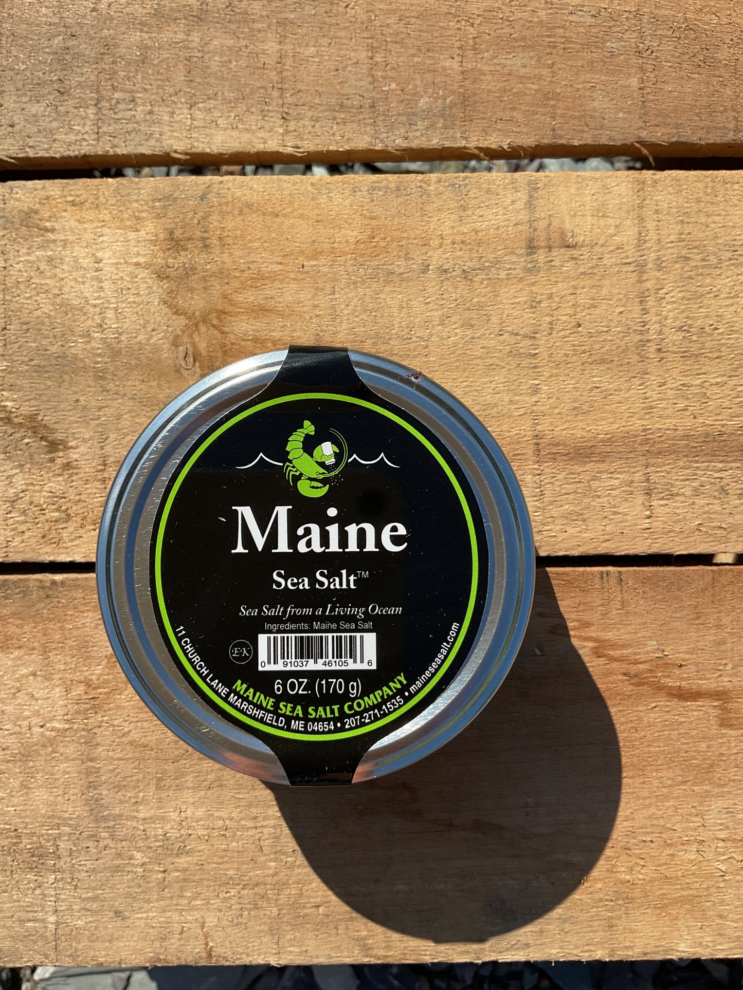Maine Sea Salt Jar