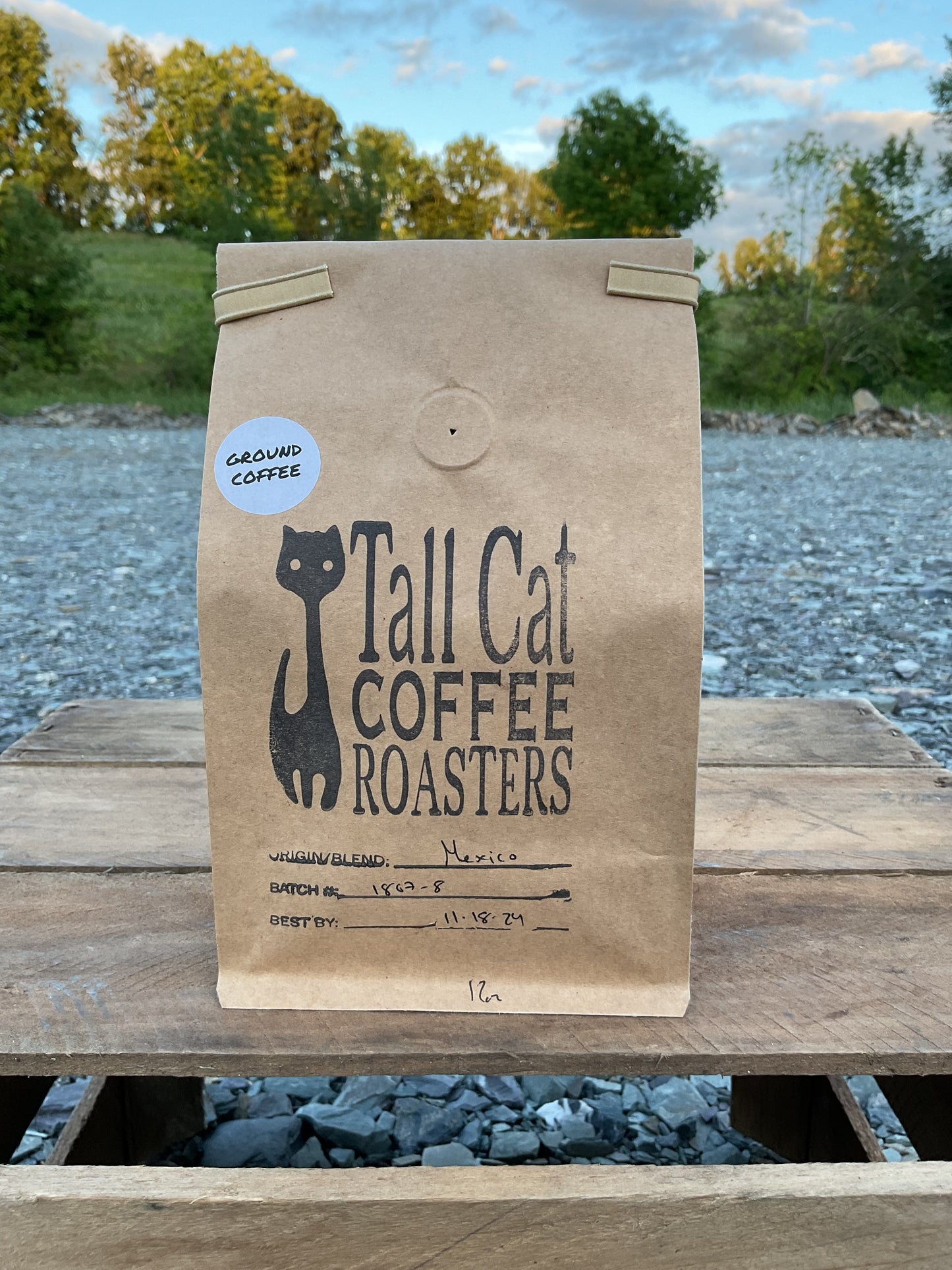 Tall Cat Coffee Ground