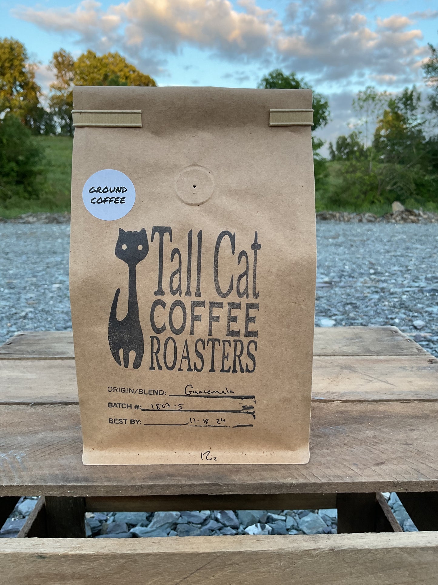 Tall Cat Coffee Ground