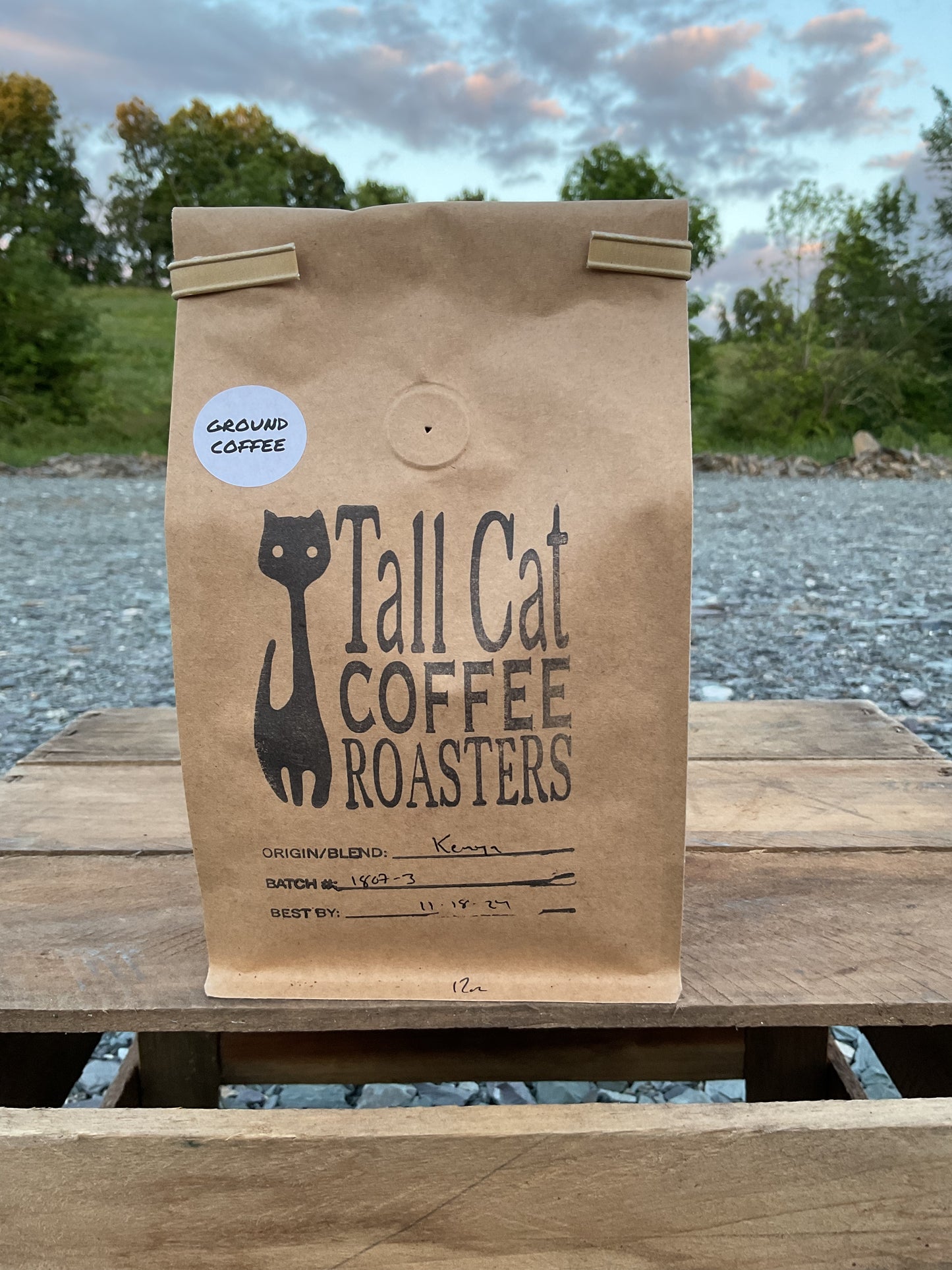 Tall Cat Coffee Ground