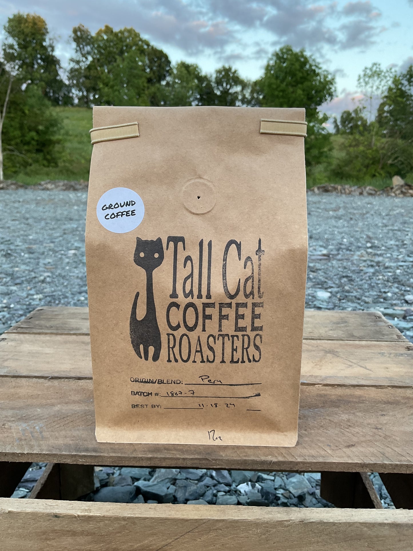 Tall Cat Coffee Ground