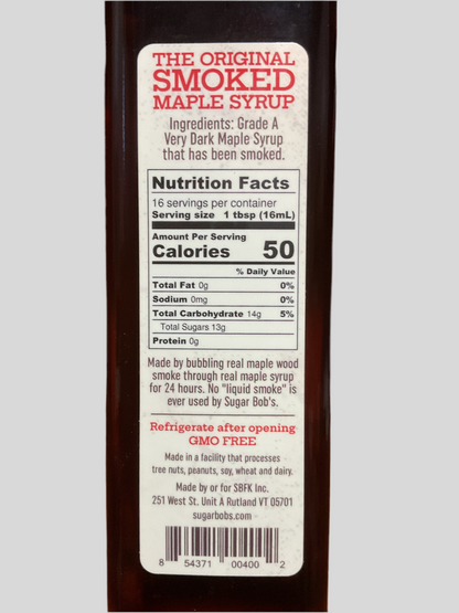 Sugar Bob's Smoked Maple Syrup
