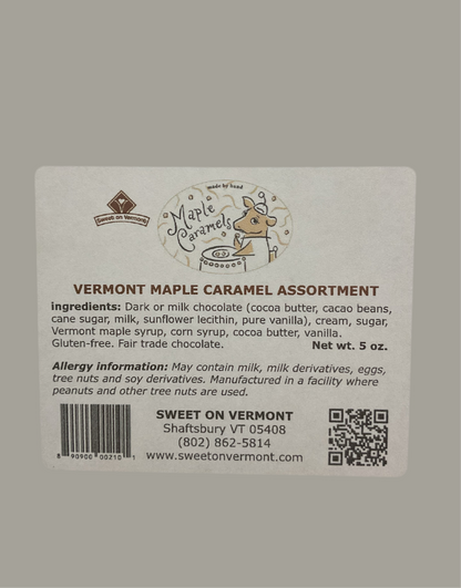 Sweet on Vermont Maple Caramel Chocolates
