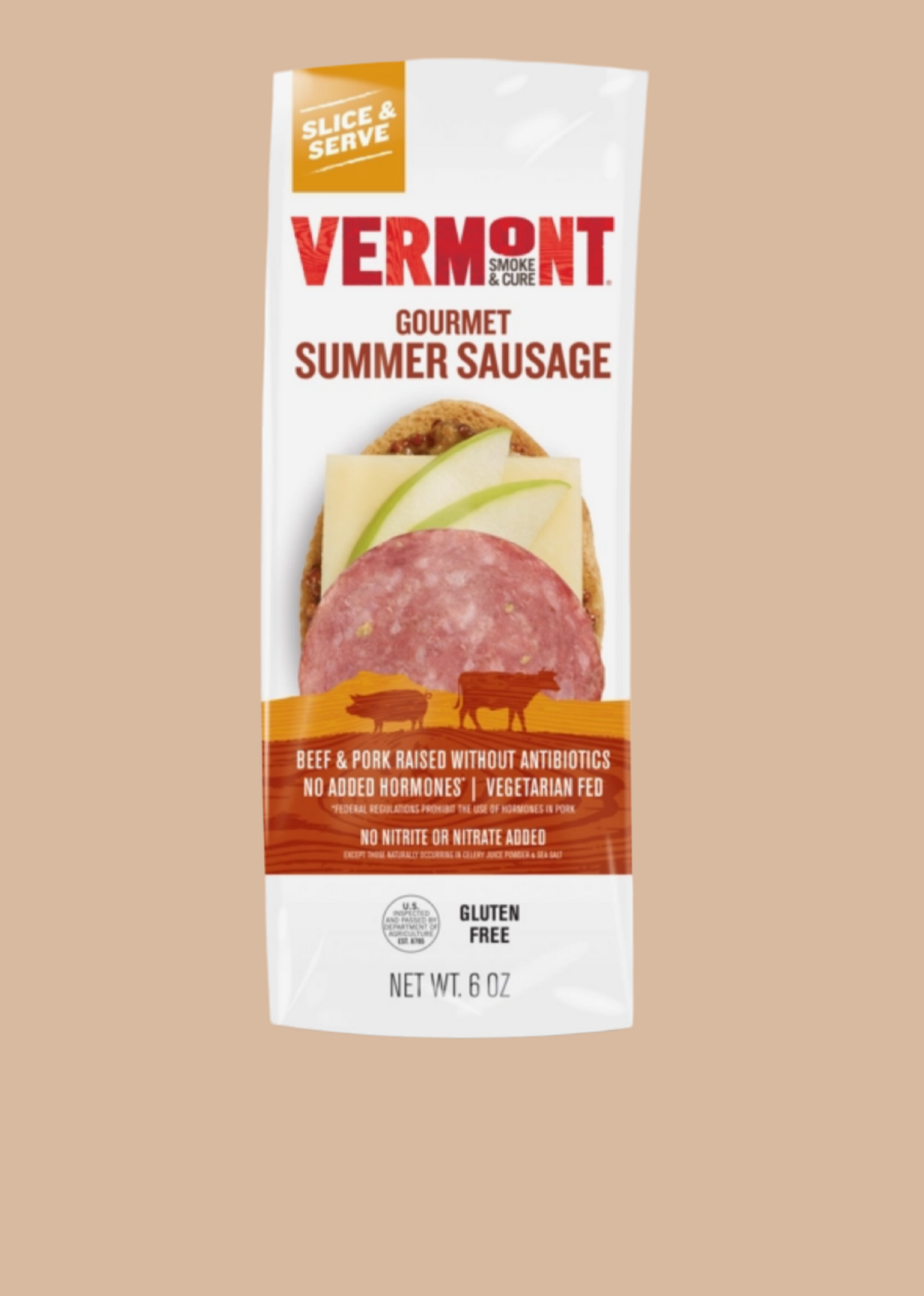 Vermont Smoke and Cure Uncured Meat Chub