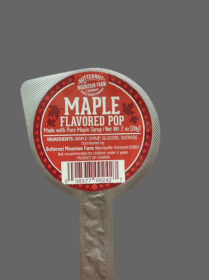 Maple Lollipops