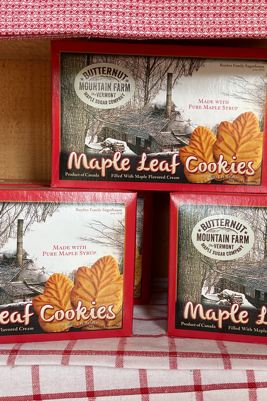 Butternut Mountain Maple Cookies