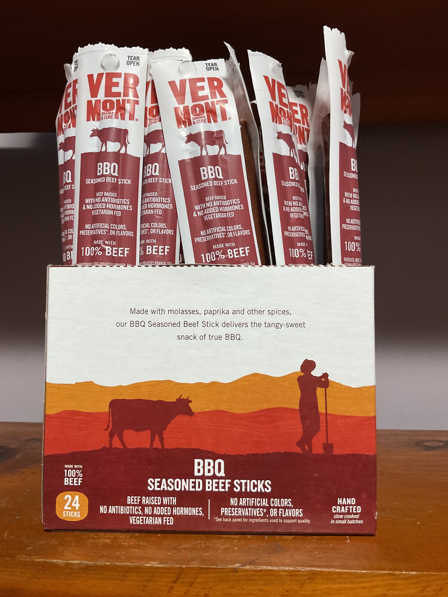 Vermont Smoke and Cure Beef/Pork Sticks