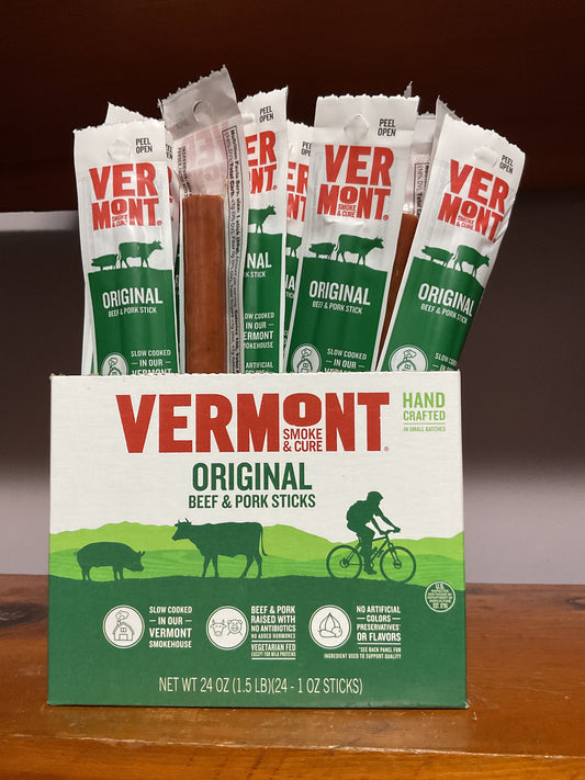 Vermont Smoke and Cure Beef/Pork Sticks